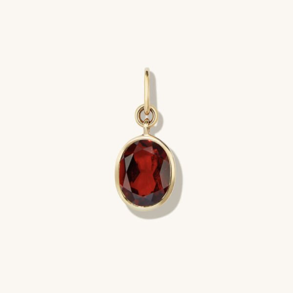 Emerald Cut Gemstone Charm - Image 3